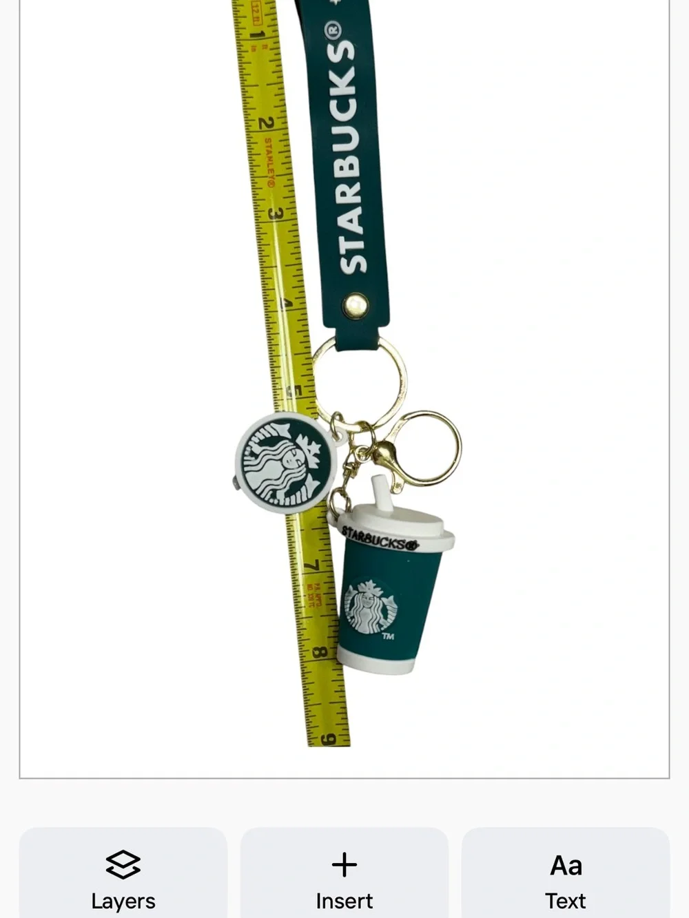 Starbucks stylish keychain